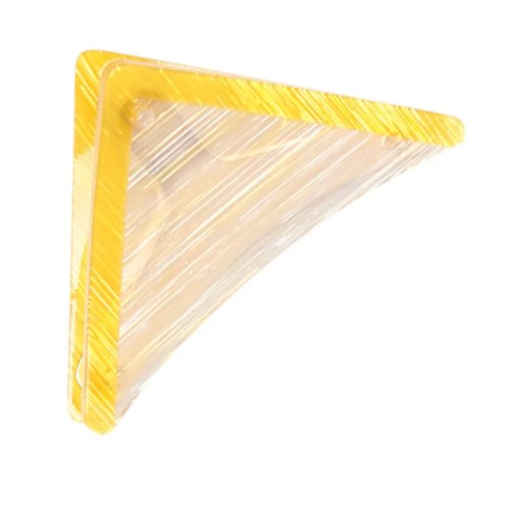 BP Jumbo Geometric Hair Clips Neon Hot Pink Heart or  Yellow Triangle Available - Picture 14 of 15